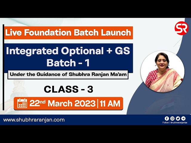 Polity Lecture 3 | Integrated Optional + GS courses UPSC CSE Target 2024 | Shubhra Ranjan