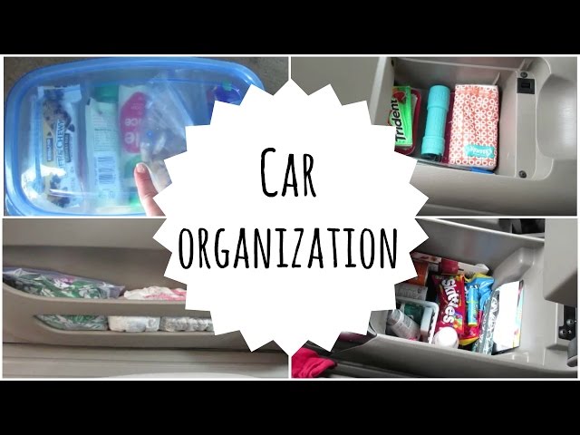Car Organization *** Toyota Sienna Minivan