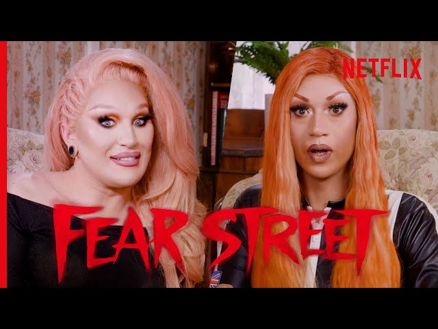 Drag Queens The Vivienne and Tia Kofi React To Fear Street 1994 | I Like To Watch | Netflix