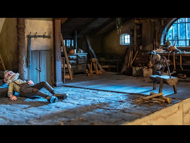 The Miniature Filming Sets of Guillermo del Toro's Pinocchio