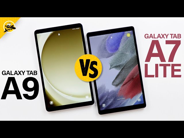 BIG UPGRADE? Samsung Galaxy Tab A9 vs Tab A7 Lite