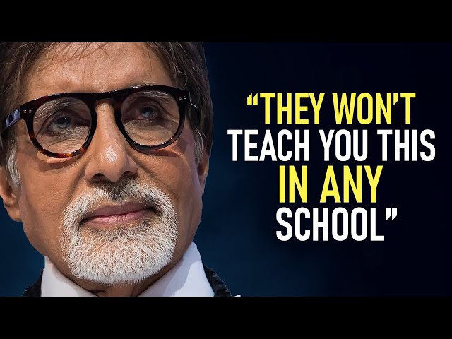 Amitabh Bachchan Leaves the Audience SPEECHLESS | One of the Best Motivational Speeches Ever