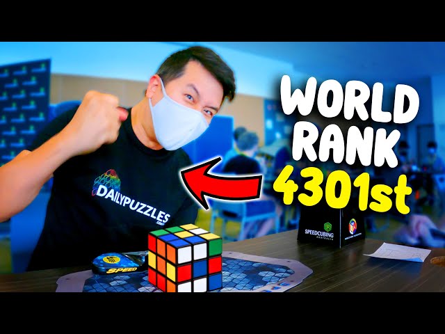 CLIMBING THE CUBING LADDER 💪 Rubik's Cube Competiton Vlog // Northside Duology 2022