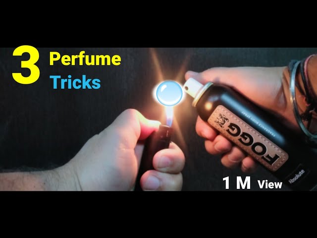 3 Awesome Perfume Tricks || science experiment with perfume
