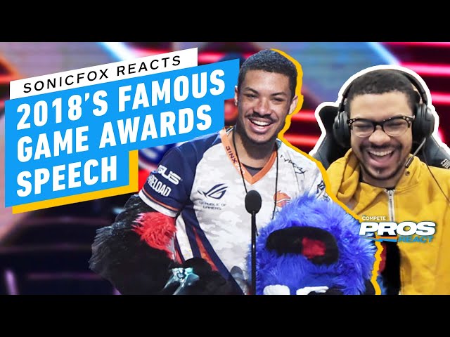 "To this day, people are still upset about that" -- SonicFox EXTENDED 2018 Game Awards Reaction