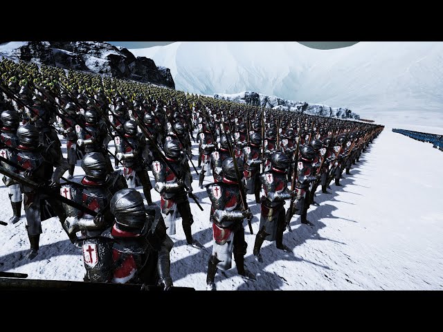 Human Army Vs Orcs (63,000 Unit) Epic Fantasy Battle Simulator EFBS