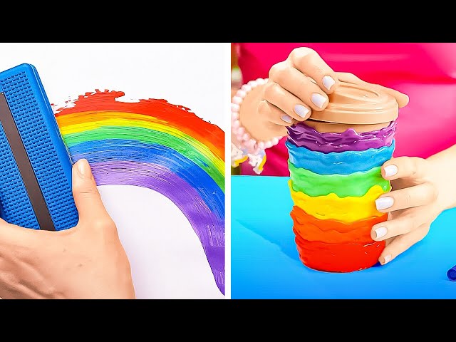 Cute Rainbow Crafts & Painting Hacks That Will Brighten Your Day