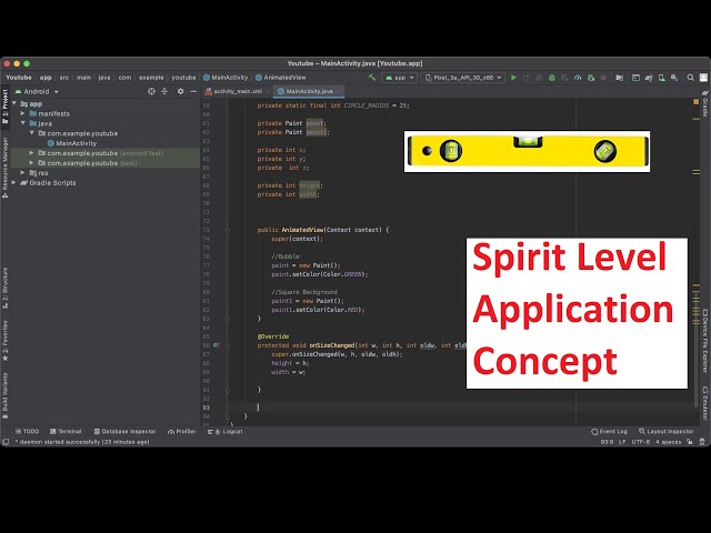Spirit Level Application in Android Studio | Android Tutorial