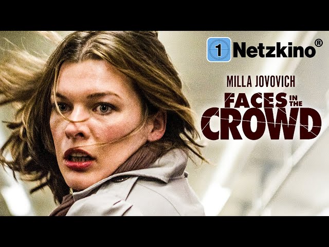Faces in the Crowd (EXCITING PSYCHOTHRILLER with MILLA JOVOVICH, horror thriller film in German)