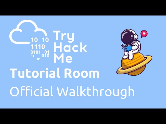 TryHackMe Tutorial Room Official Walkthrough