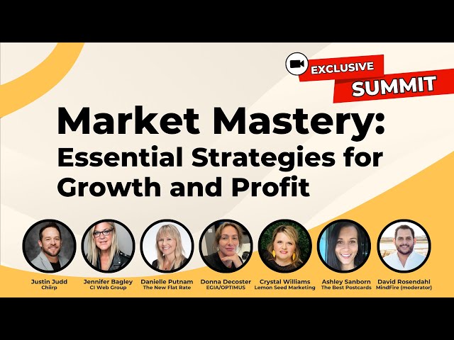 Marketing Mastery - Essential Strategies for Growth and Profit