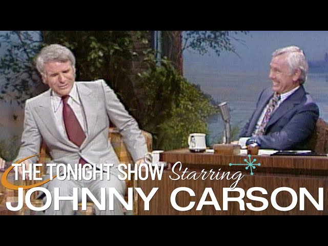 Steve Martin Has to Leave | Carson Tonight Show