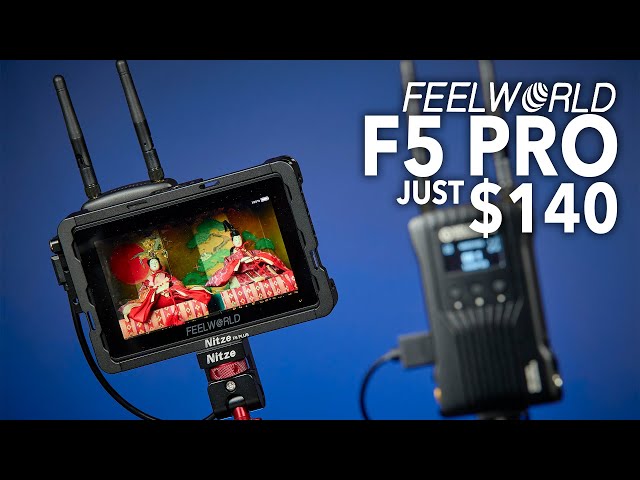 Feelworld F5 Pro | 5.5" Monitor for Wireless Video Under $150