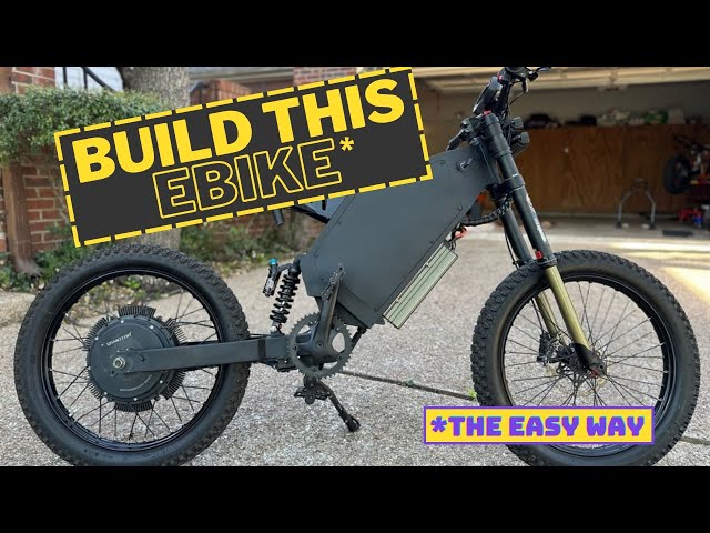 This Might Be The Best Way to Build a Stealth Bomber Ebike