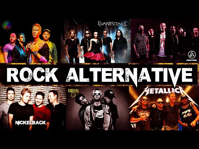 All Time Favorite Alternative Rocks 90's 2000s🔥Linkin park, Image Dragon, Coldplay, Evanescence