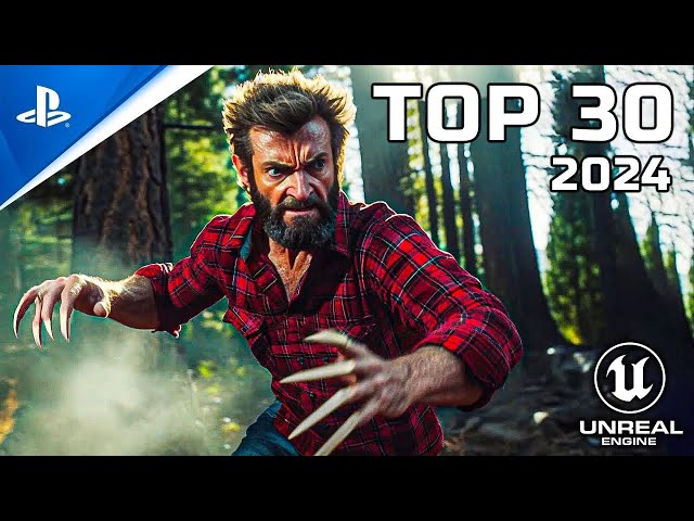 Top 30 New Upcoming PS5 Games of 2024 (4K)