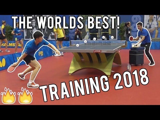Ma Long & Fan Zhendong Training 2018 | Relentless
