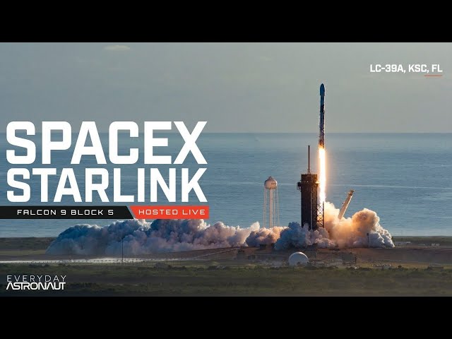 Watch SpaceX Launch 60 More Starlink Satellites!!