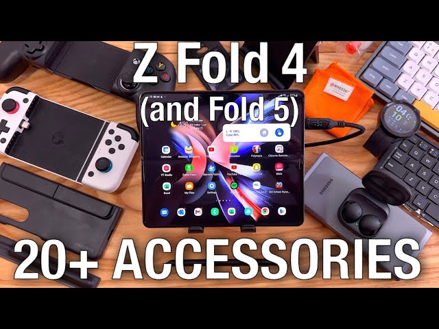 Samsung Galaxy Z Fold 4 BEST Accessories!