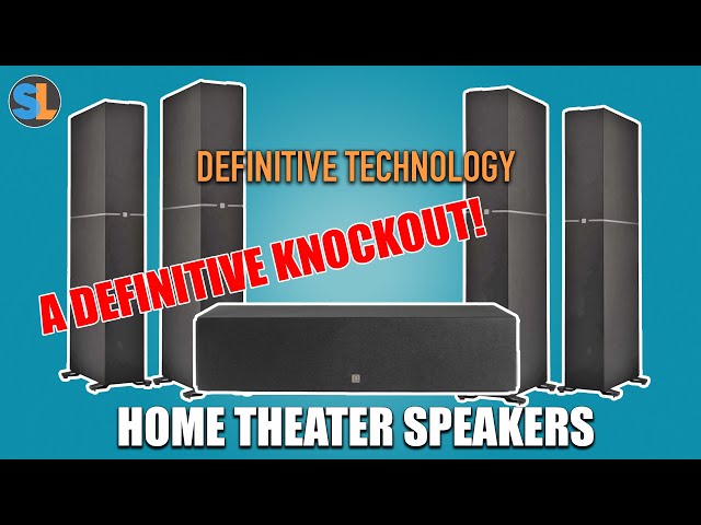 UNDERRATED! Definitive Technology Dymension Speakers Review + Demo = AMAZING