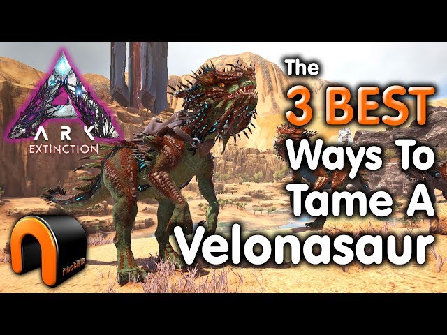 Ark Extinction How to Tame a Velonasaur