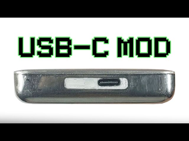 USB-C iPod Classic 6th Gen mod