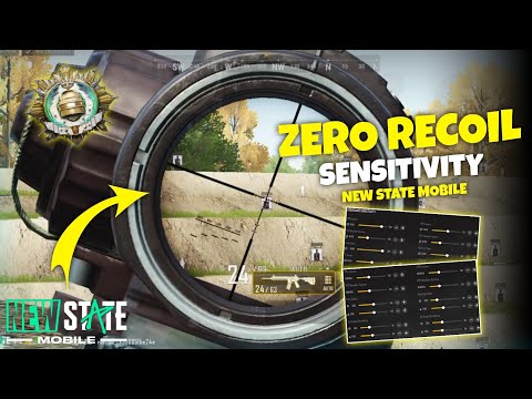 BEST SENSITIVITY SETTING AND FULL GUIDE + 0 RECOIN IN PUBG NEW STATE