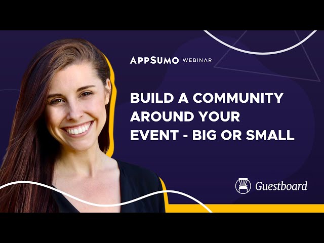 Organize memorable experiences with a hub that turns events into an engaged community w/ Guestboard