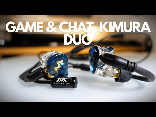 Game and Chat in Style: KIMURA DUO In-Ear Monitors with Mic