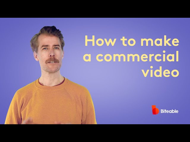 Make a commercial video yourself