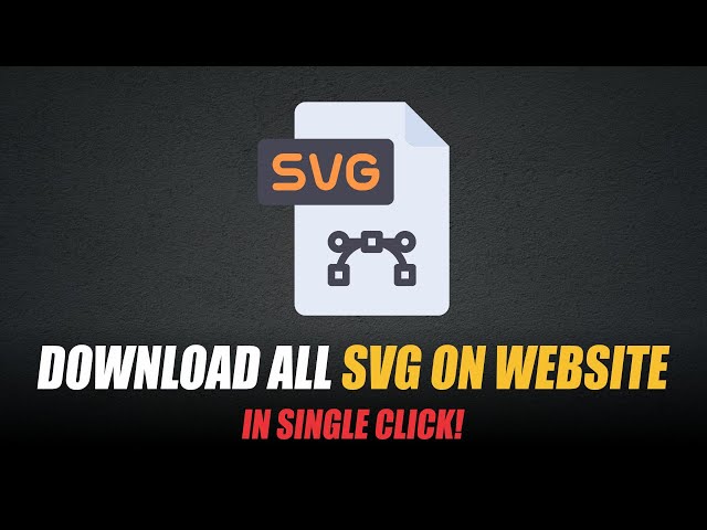 How to Download svg image from website | SVG Grabber
