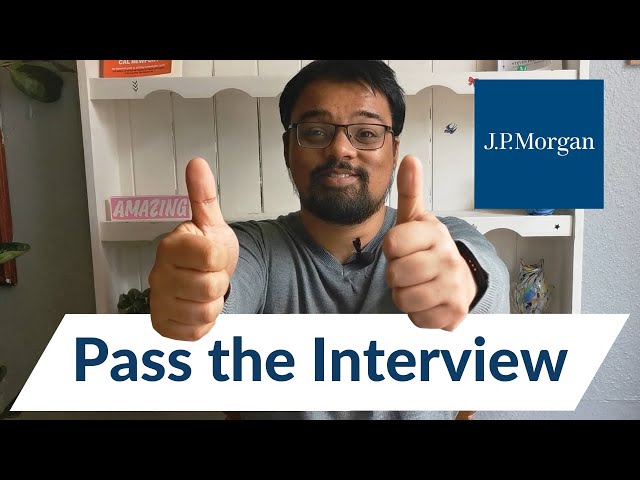 Pass JP Morgan's Video Interview [2021] | JP Morgan Interview | Hirevue Interview