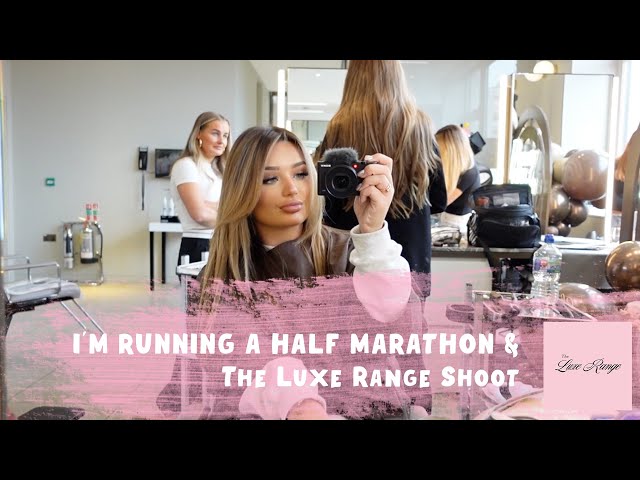 I'M RUNNING A HALF MARATHON!?🏃🏼‍♀️ & The Luxe Range Shoot🤍 | Lucinda Strafford