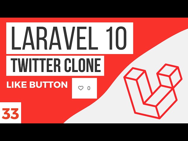 Like Button | Laravel 10 Tutorial #33