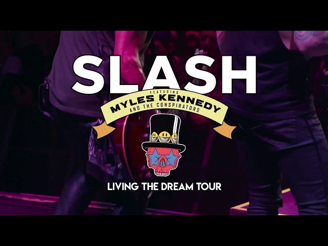 Slash ft. Myles Kennedy & The Conspirators – Living The Dream Tour Teaser (Order Now)