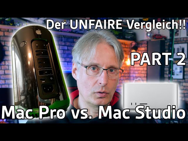Mac Pro 2013 vs. Mac Studio 2022: Unfaire Vergleichs-Battle! Part 2 - Apfeltalk - 4K