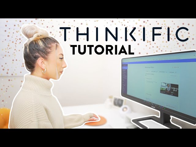 HOW TO CREATE AN ONLINE COURSE ON THINKIFIC | Easy Tutorial for Beginner Course Creators
