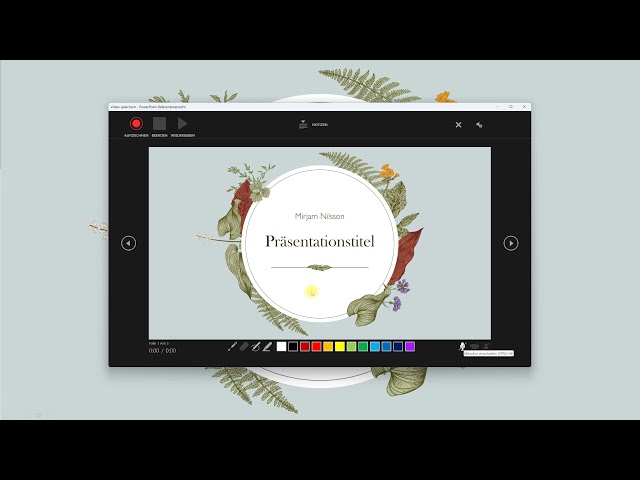 Präsentation als Video speichern – PowerPoint-Tutorial