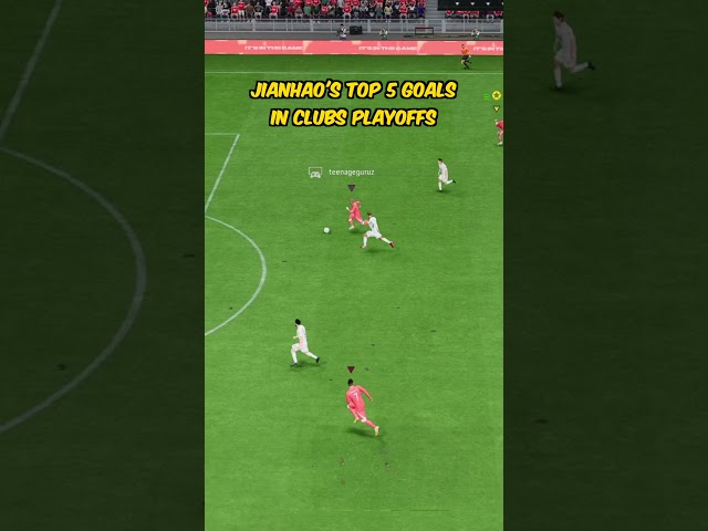 JianHao's Top 5 Goals in EA FC24 Clubs Playoffs!