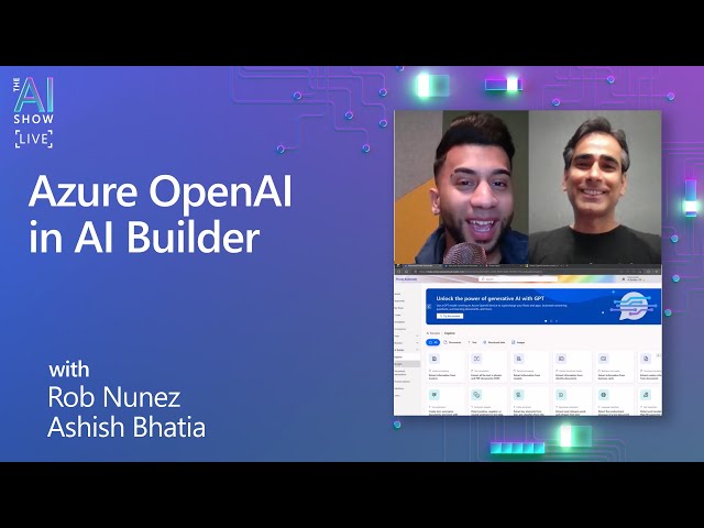 Azure OpenAI in AI Builder