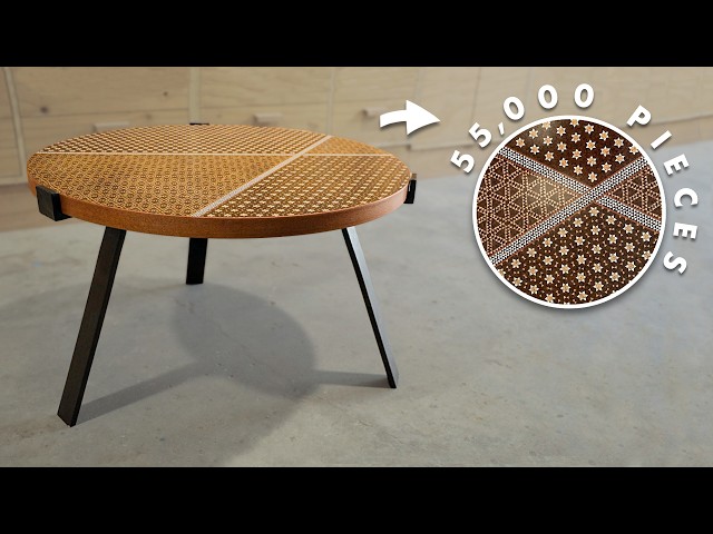Incredible Coffee Table Build - Crazy Amount of Work - Was it Worth it?