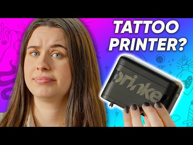This Tattoo comes with an App - Prinker M