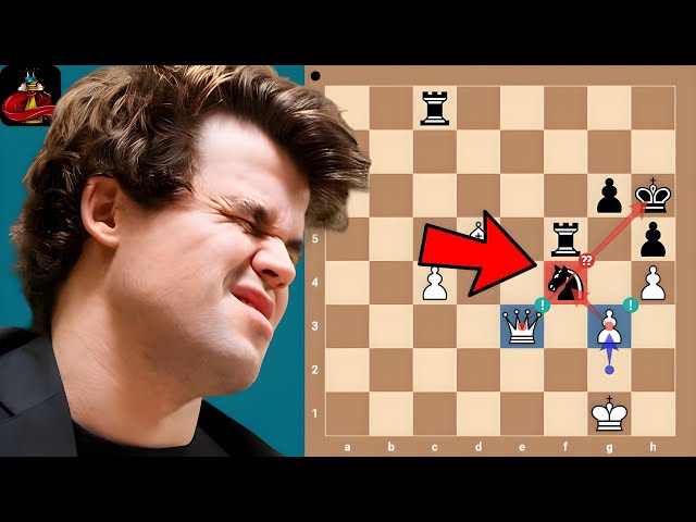Epic Chess Blunder: Carlsen’s Knight F3 Mistake Leads to Resignation!