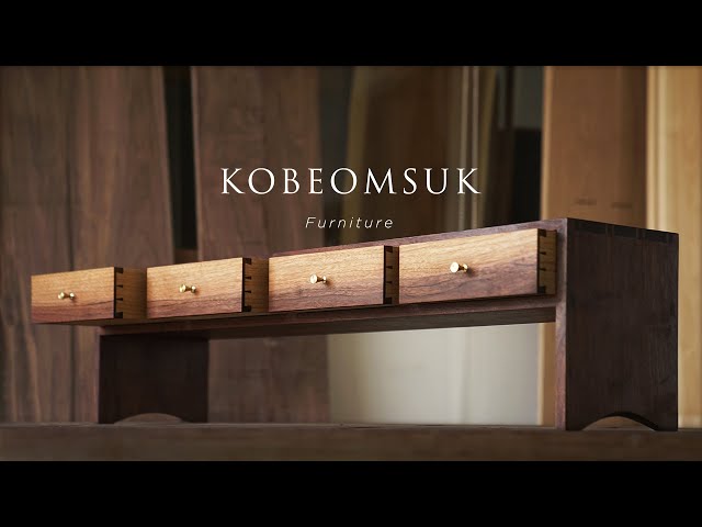 Kobeomsuk furniture - Stationery chest [Korean traditional furniture]