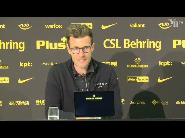 Pressekonferenz YB - Basel (3:0)