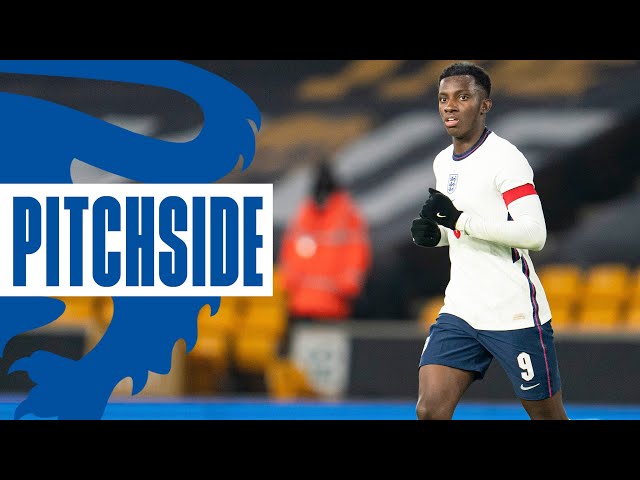 Eddie Nketiah's Record-Breaking U21 Goal from the Sidelines! | Pitchside | Inside Access