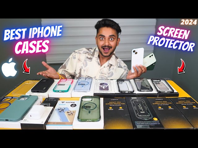 Best Cases & Screen Protector for iPhone 12, iPhone 13, iPhone 14 & iPhone 15, 15 Pro, 15 Max
