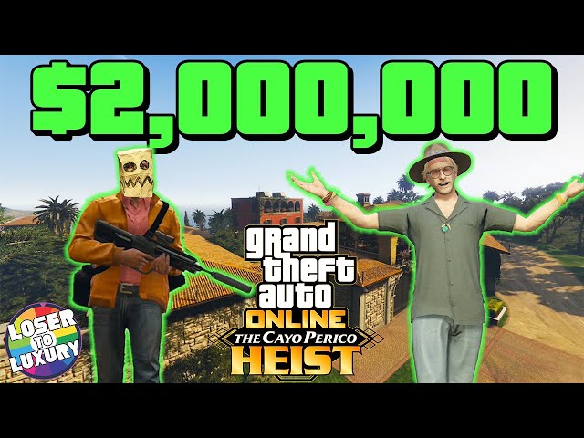 I ROBBED Cayo Perico For the First Time in GTA 5 Online | GTA 5 Online Loser to Luxury EP 31