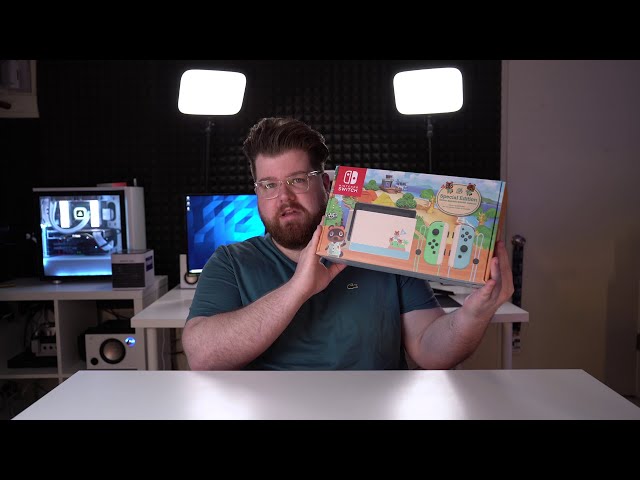 Animal Crossing Special Edition Nintendo Switch Unboxing!