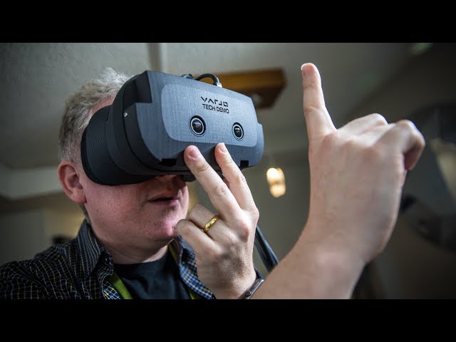 Hands-On: Varjo's 'Bionic Display' Prototype VR Headset!